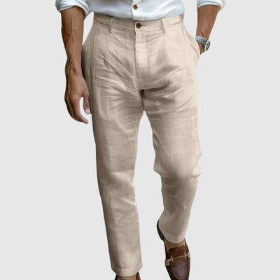 Moretti | Pantalons Légers en Lin
