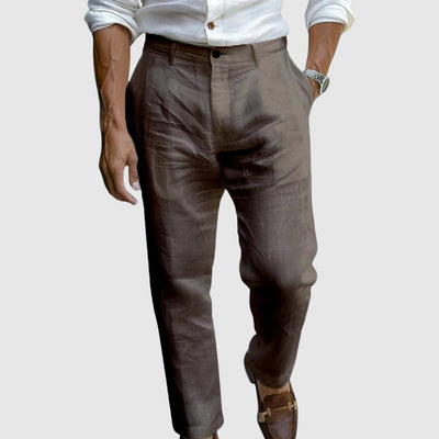 Moretti | Pantalons Légers en Lin