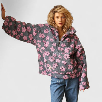 Béatrice – Pull Sophistiqué À Demi-Zip