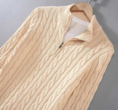 Anthony - Pull en tricot torsadé