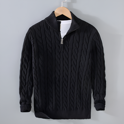 Anthony - Pull en tricot torsadé