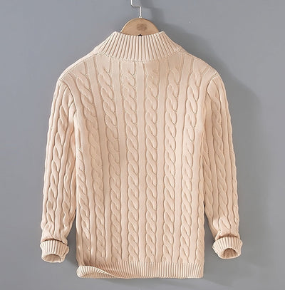 Anthony - Pull en tricot torsadé