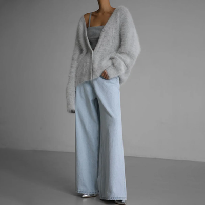 Élégant Cardigan Dahlia