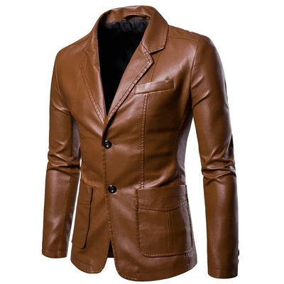 Louis™ | Élégant Blazer Marron