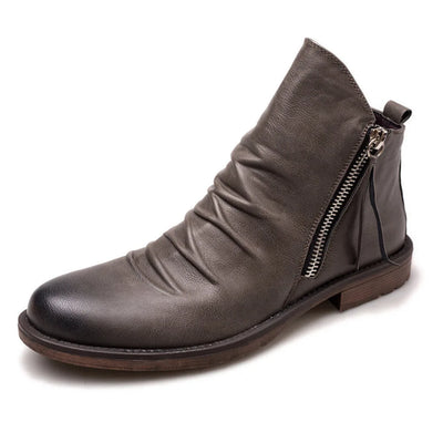 Owens | Bottines Chelsea en cuir véritable