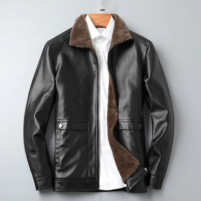 Édouard™ | Veste noire avec doublure
