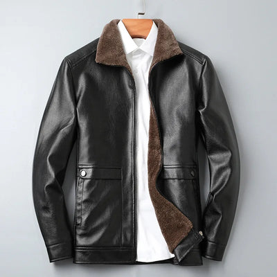 Édouard™ | Veste noire avec doublure