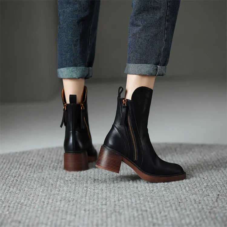 Chloé™ | Bottines Modernes & Confortables