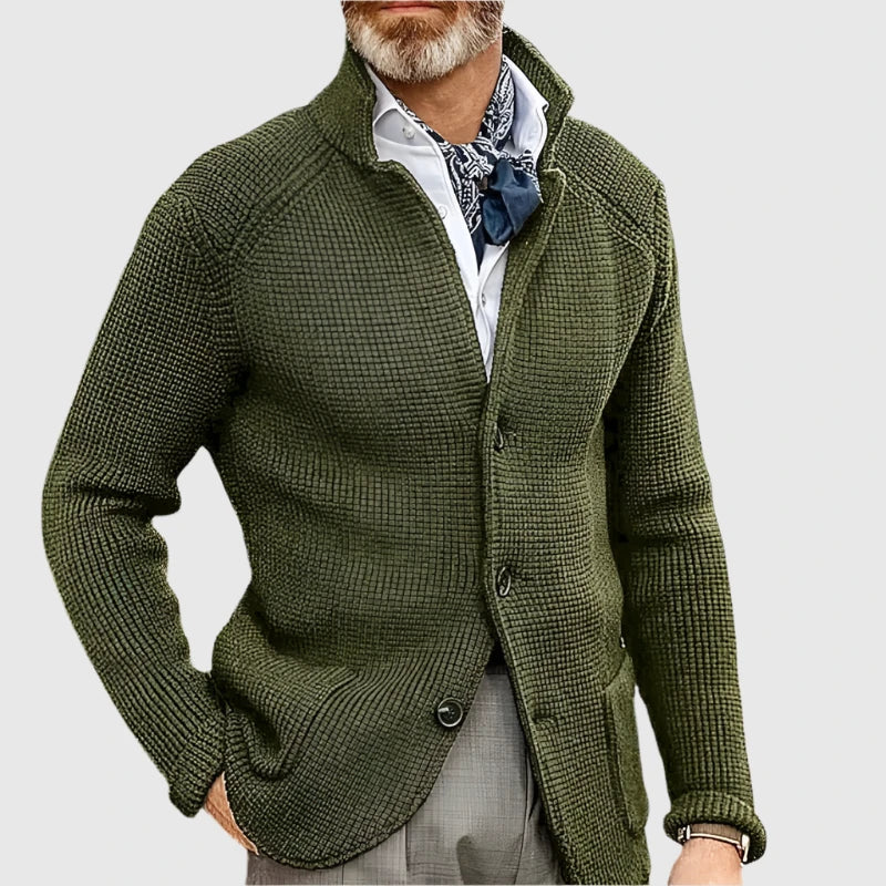 Arnaud™ - Cardigan Homme Style Militaire Rétro