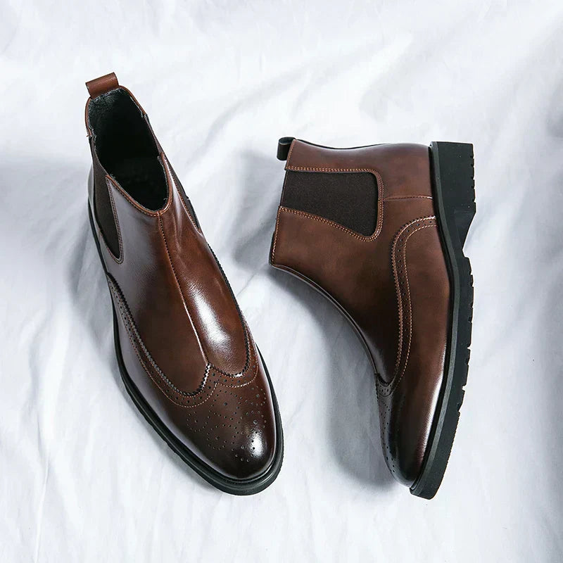 Adriel | Bottines Chelsea en cuir authentique