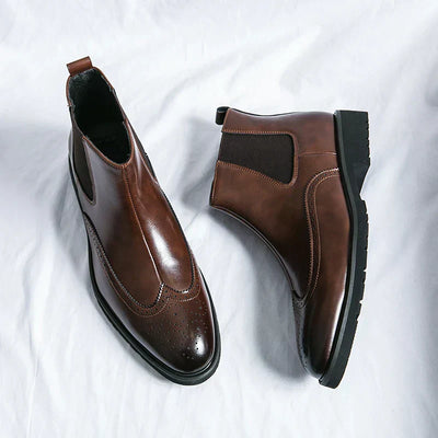 Adriel | Bottines Chelsea en cuir authentique