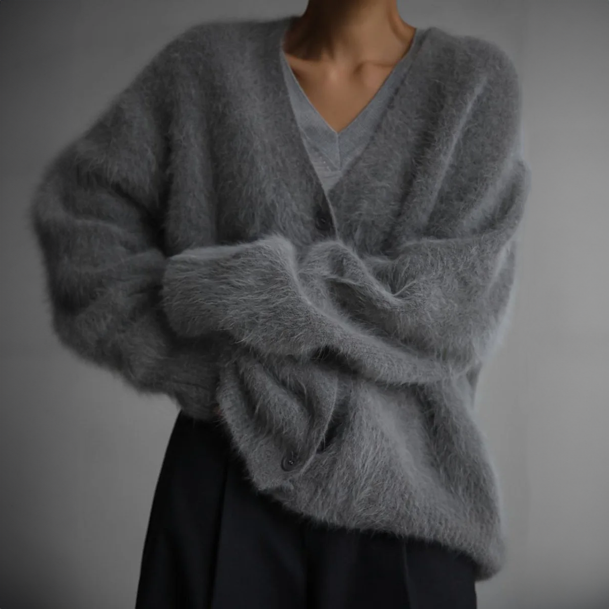Élégant Cardigan Dahlia