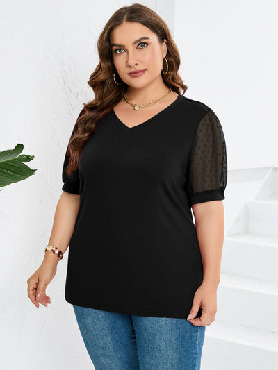Véronique™ | Élégante Blouse à Manches Bouffantes