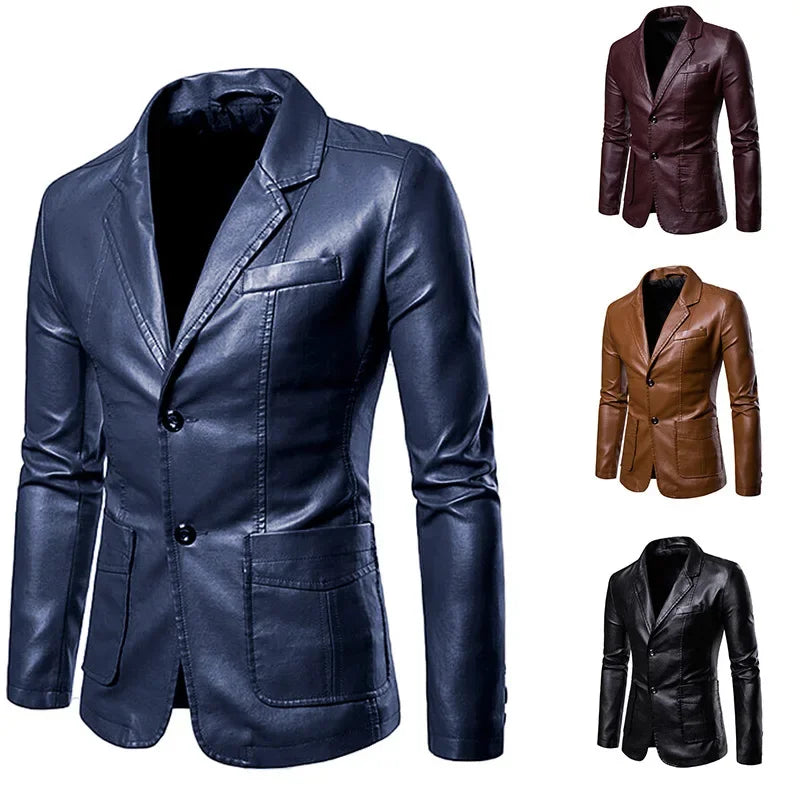 Louis™ | Élégant Blazer Marron
