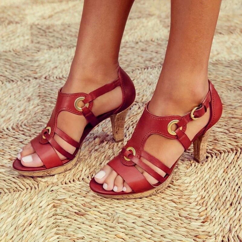 Ninon– Sandales à Talons Confortables
