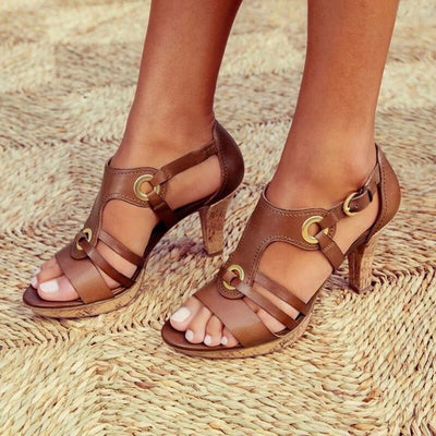 Ninon– Sandales à Talons Confortables