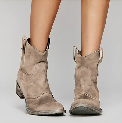 Mireille™ | Bottines en Suède à l’Esprit Bohème