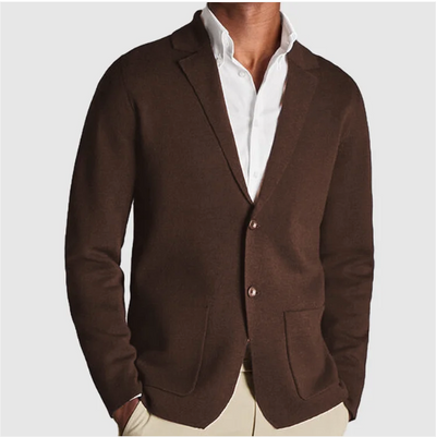Oliver - Blazer en tricot doux avec fermeture à boutons sur le devant