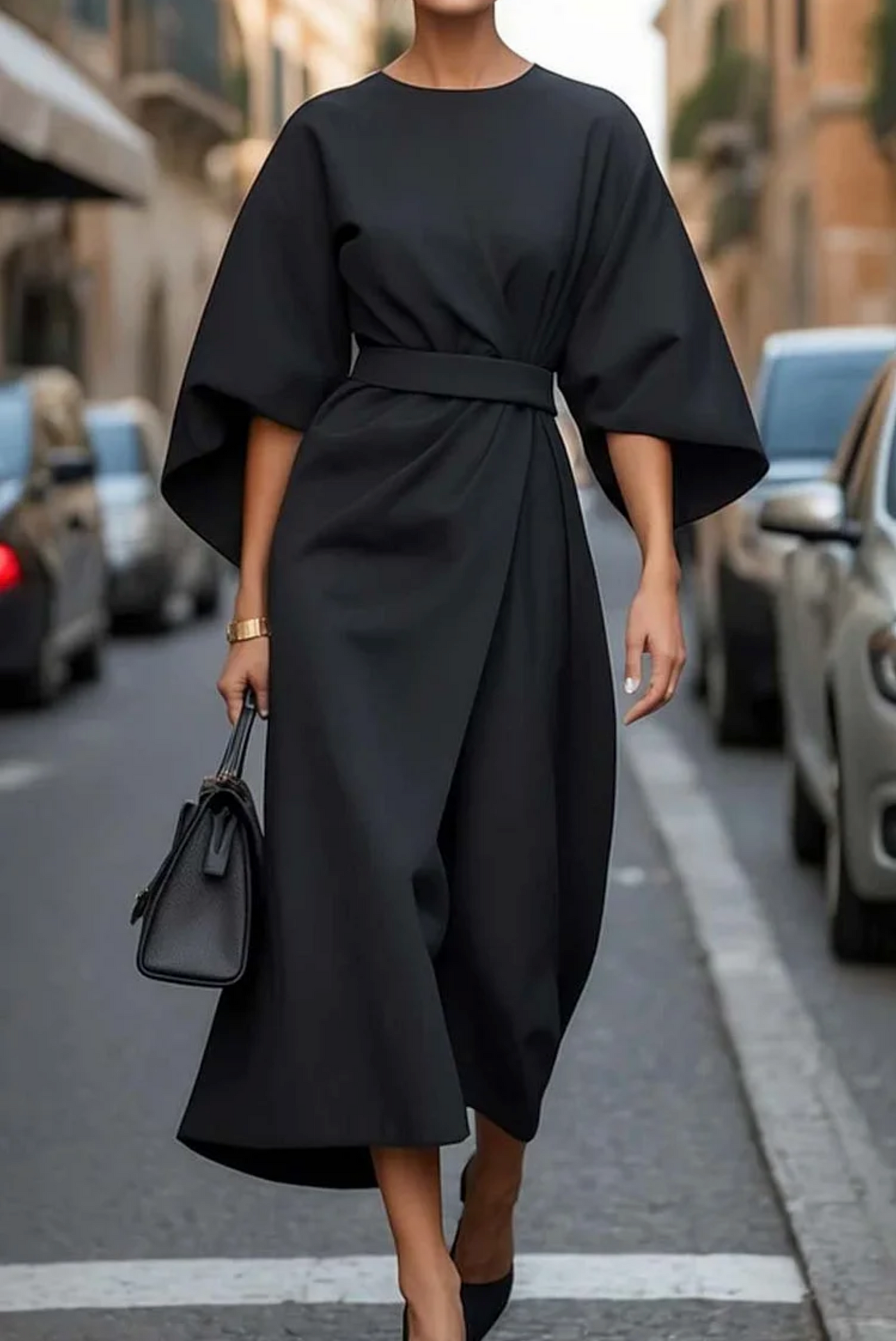 Keira | Robe à Manches Larges