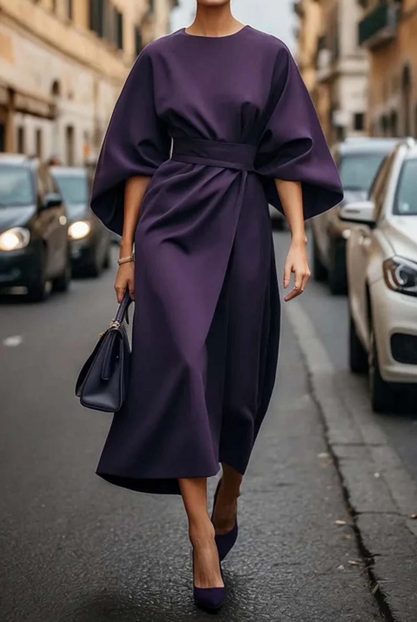Keira | Robe à Manches Larges