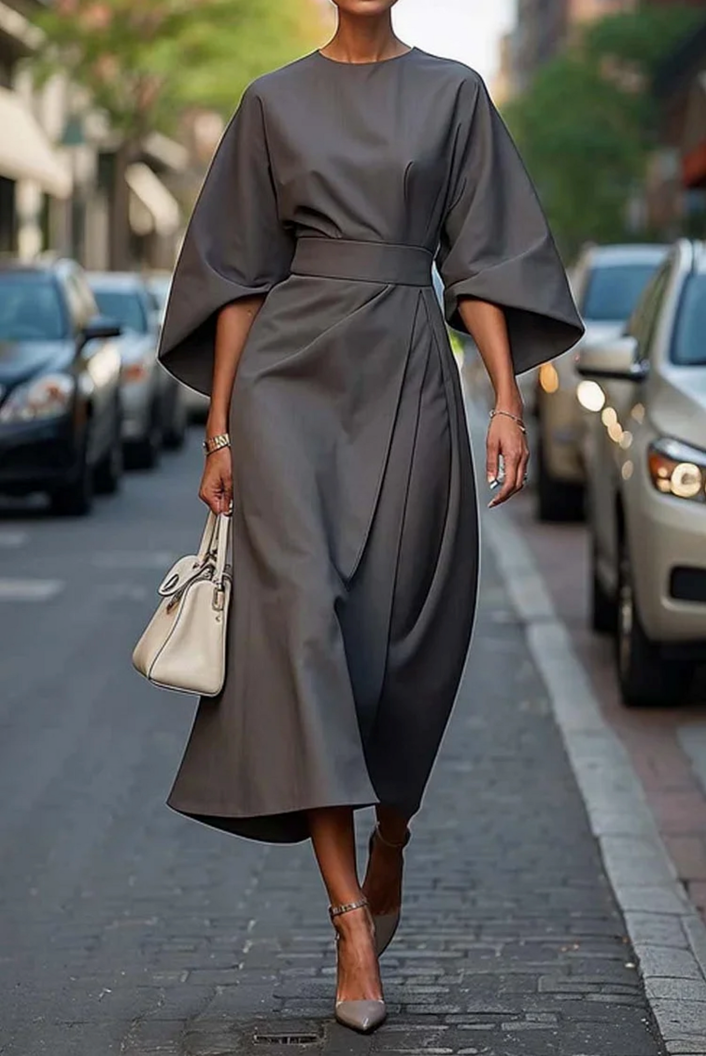 Keira | Robe à Manches Larges