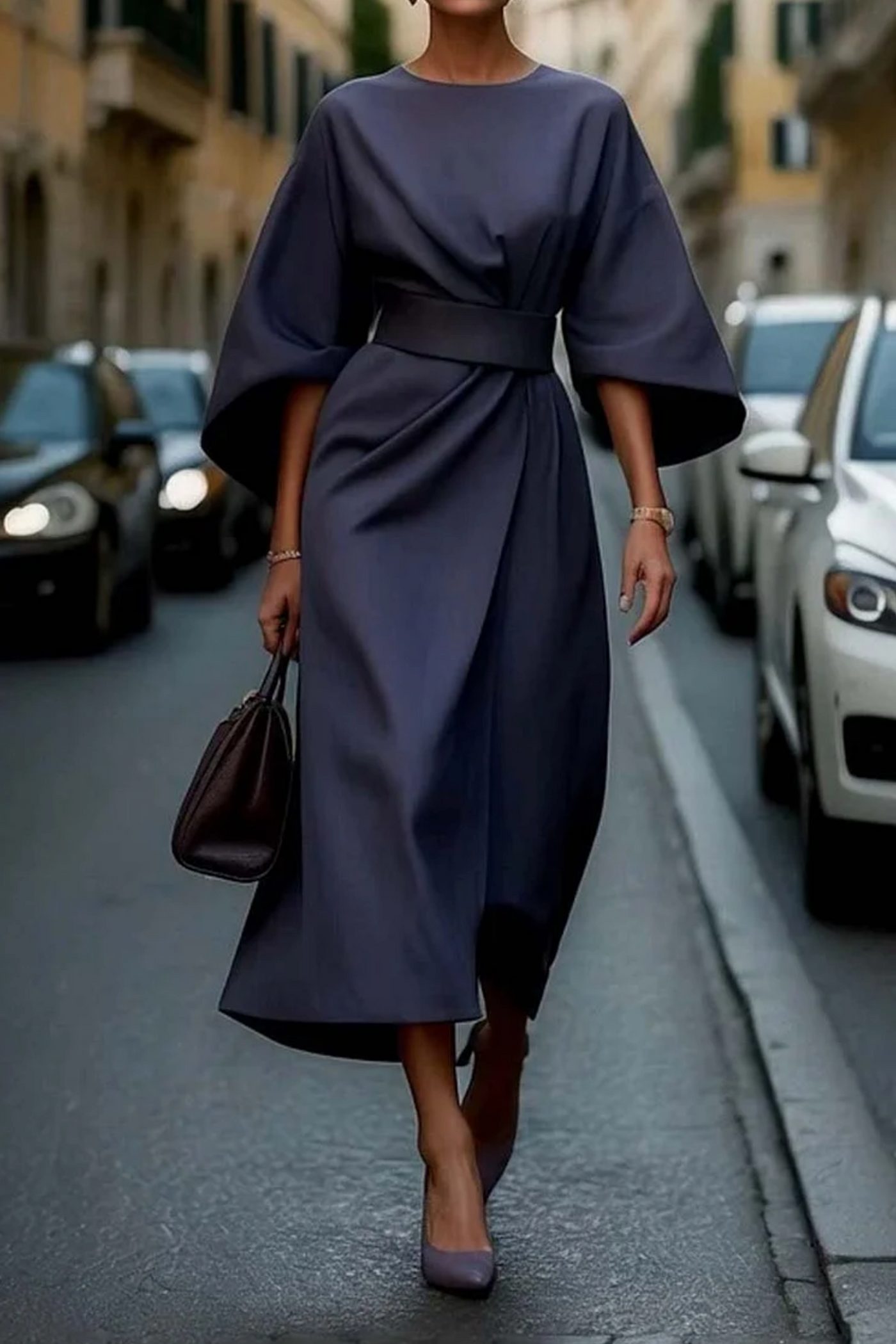 Keira | Robe à Manches Larges
