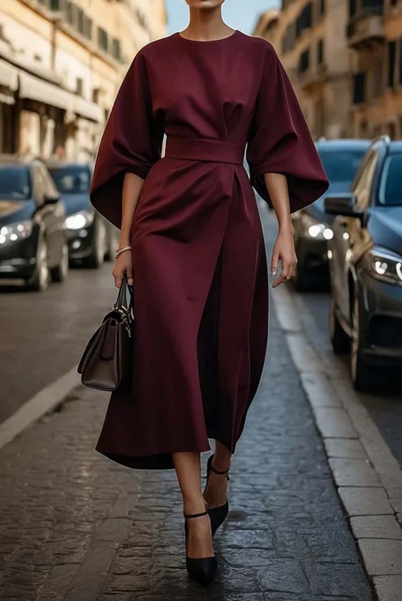Keira | Robe à Manches Larges