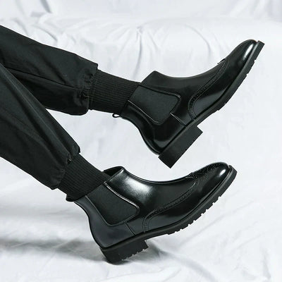 Adriel | Bottines Chelsea en cuir authentique