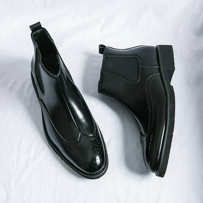 Adriel | Bottines Chelsea en cuir authentique