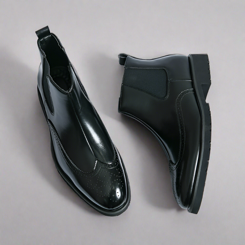 Adriel | Bottines Chelsea en cuir authentique