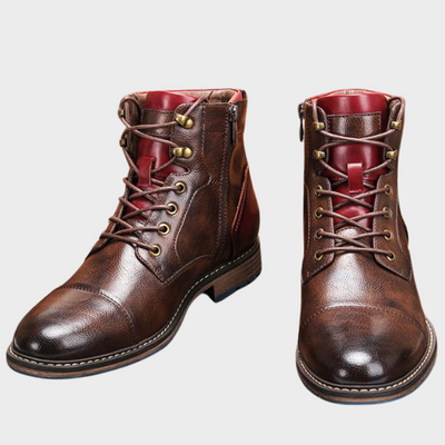 Aaron | Premium Oxford Ankle Boots