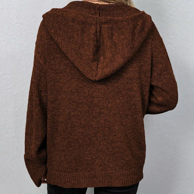 Laurence | Cardigan à Capuche et Boutons