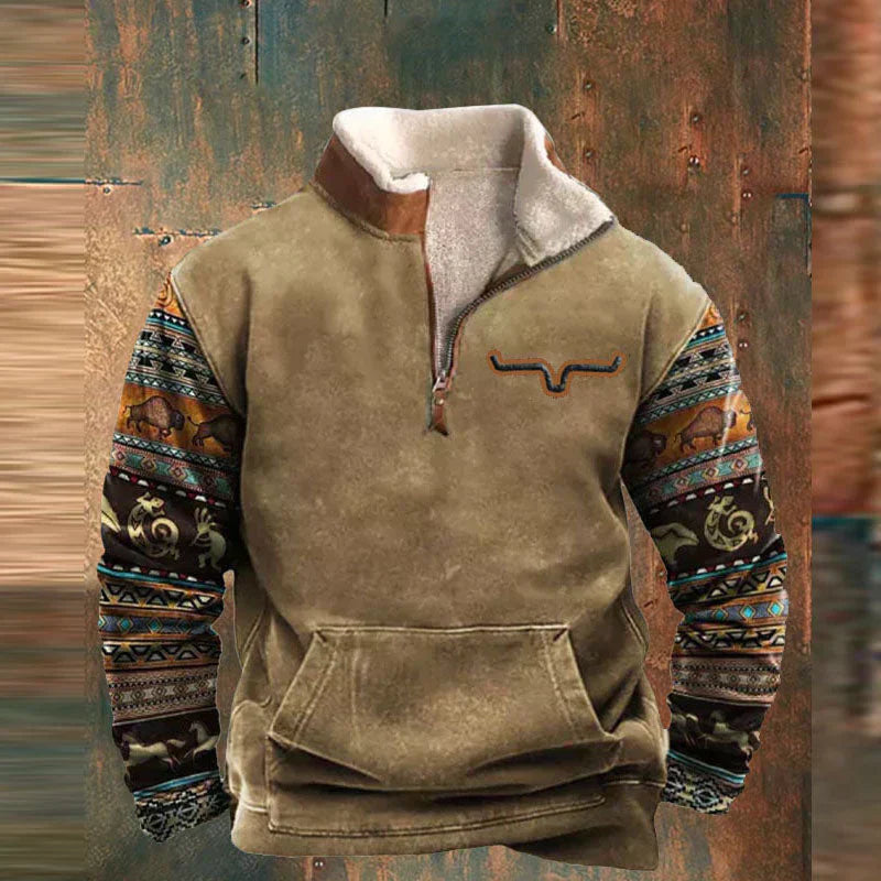 Daniel | Sweat à col zippé