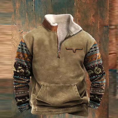 Daniel | Sweat à col zippé