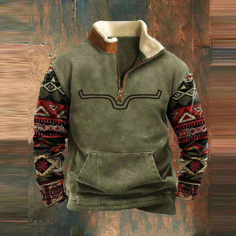 Daniel | Sweat à col zippé