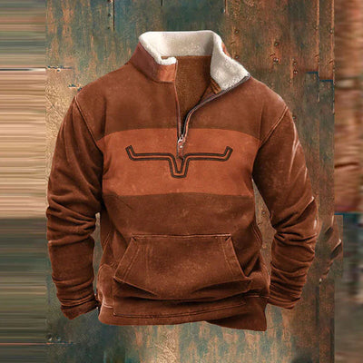 Daniel | Sweat à col zippé