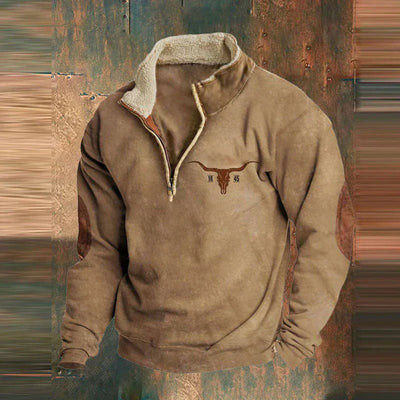 Daniel | Sweat à col zippé