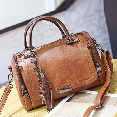 Patricia™ | Sac en Cuir Texturé Élégant