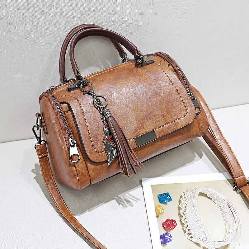 Patricia™ | Sac en Cuir Texturé Élégant