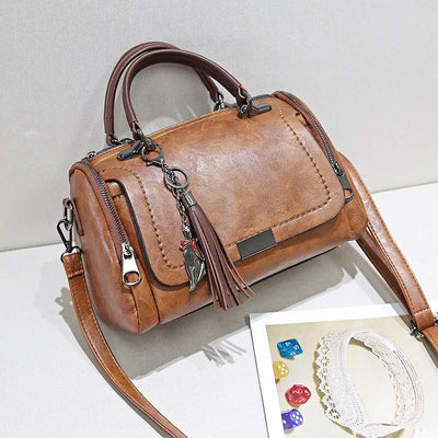 Patricia™ | Sac en Cuir Texturé Élégant