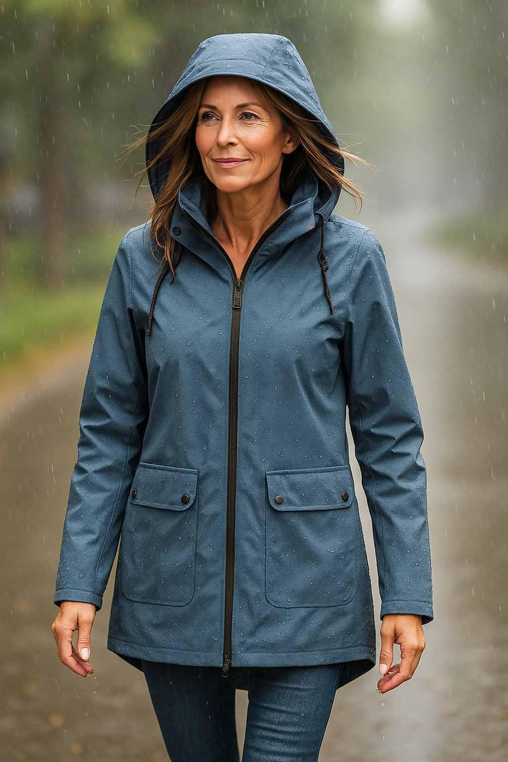 Roslyn – Veste Imperméable Élégante