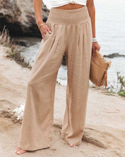 Lily Pantalon Évasé Flottant