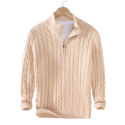 Anthony - Pull en tricot torsadé