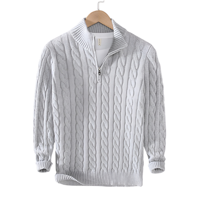 Anthony - Pull en tricot torsadé