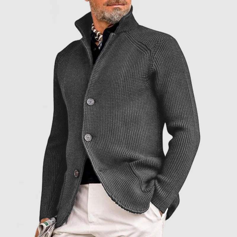 Arnaud™ - Cardigan Homme Style Militaire Rétro