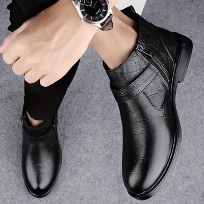"Jameson | Bottines Ranger en cuir pour hommes" can be rewritten as "Bottines Ranger en cuir pour hommes - Jameson".