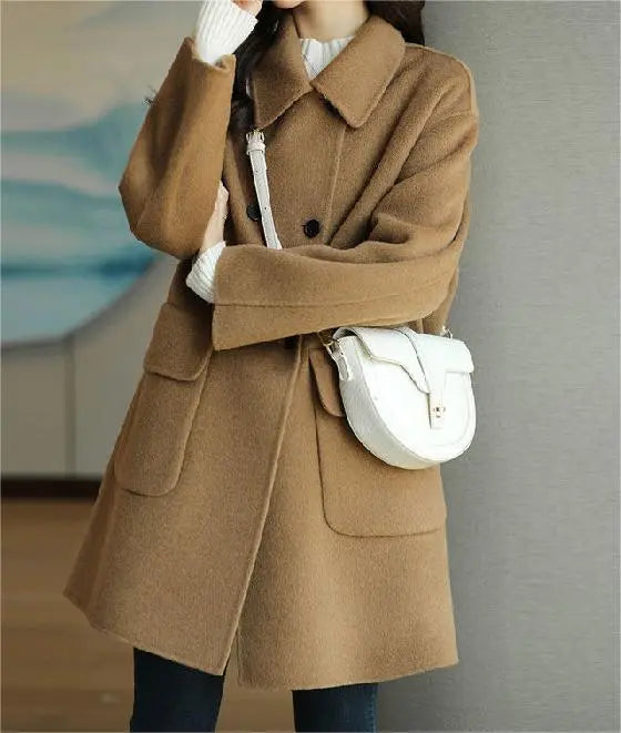 Marjolaine - Manteau d'hiver pour femmes en laine