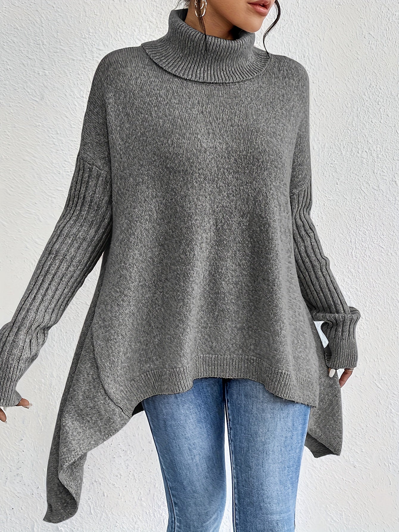 Louna – Pull Col Roulé Ample