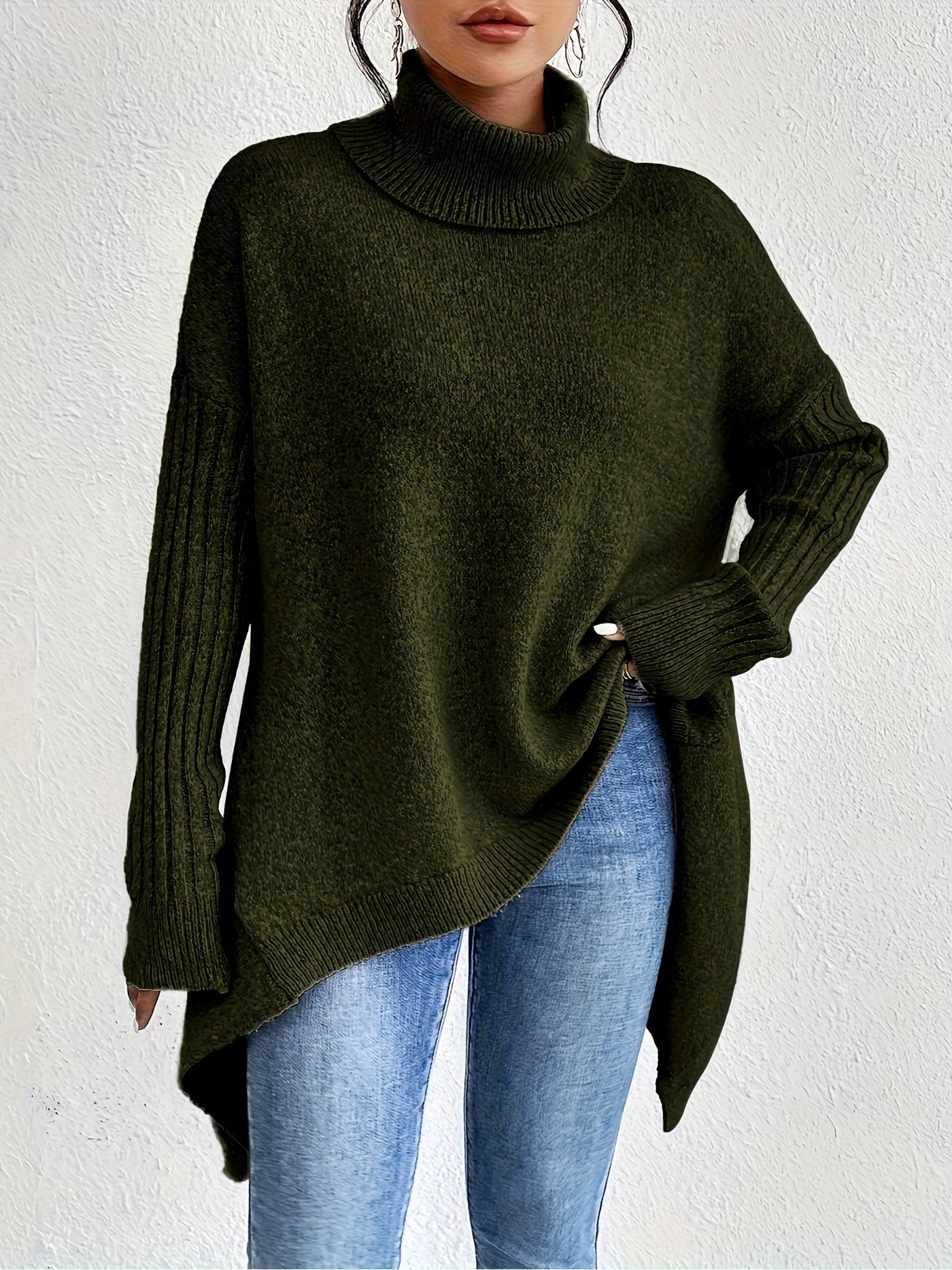 Louna – Pull Col Roulé Ample