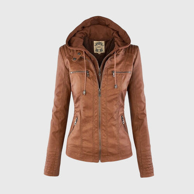 Karoline – Veste en Cuir Élégante et Unique